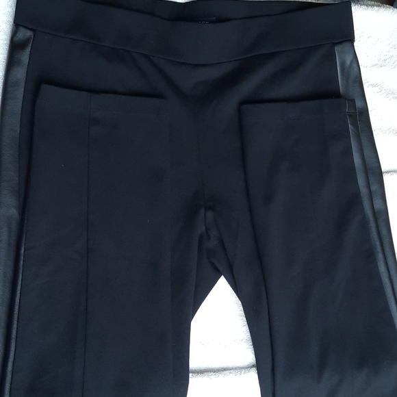 Jones New York| Stretch| Faux Leather Stripe| ⚫ - Picture 5 of 9